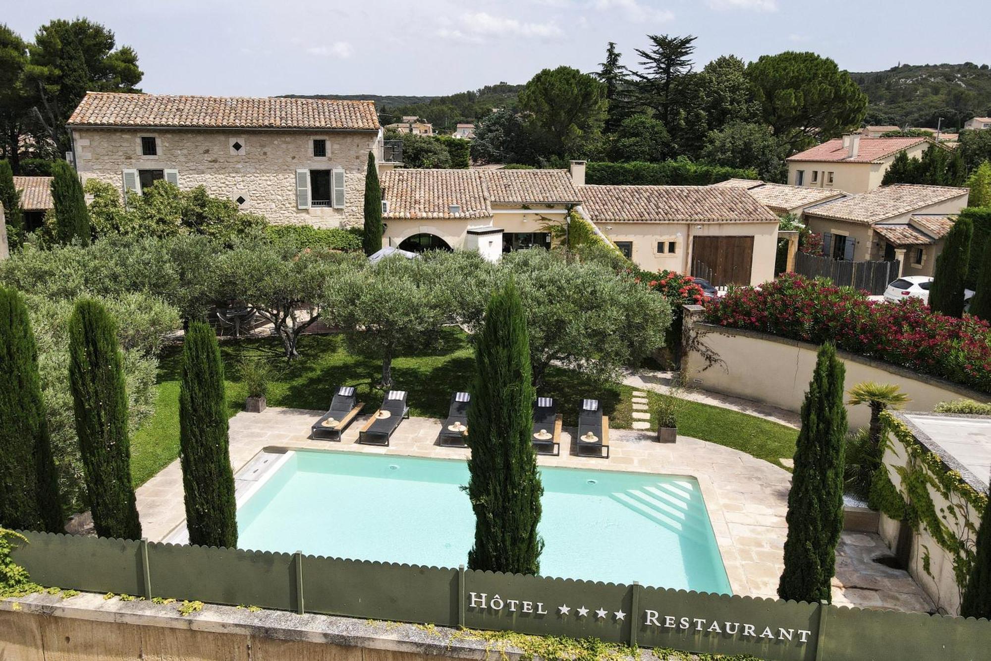 La Belle Vie Hotel Saint-Hilaire-dʼOzilhan Eksteriør billede