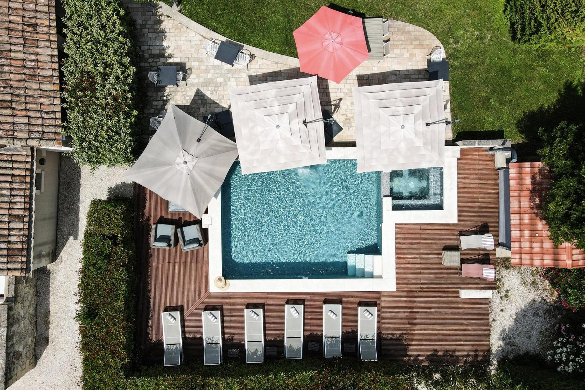 La Belle Vie Hotel Saint-Hilaire-dʼOzilhan Eksteriør billede