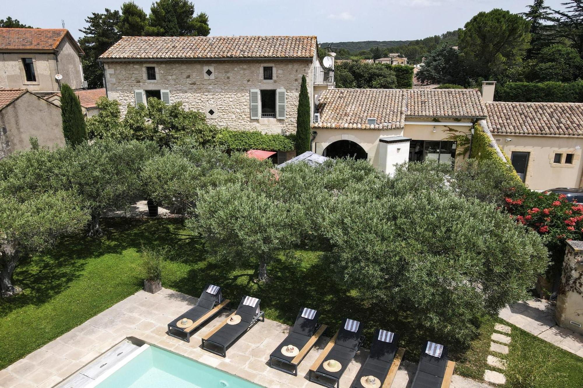 La Belle Vie Hotel Saint-Hilaire-dʼOzilhan Eksteriør billede