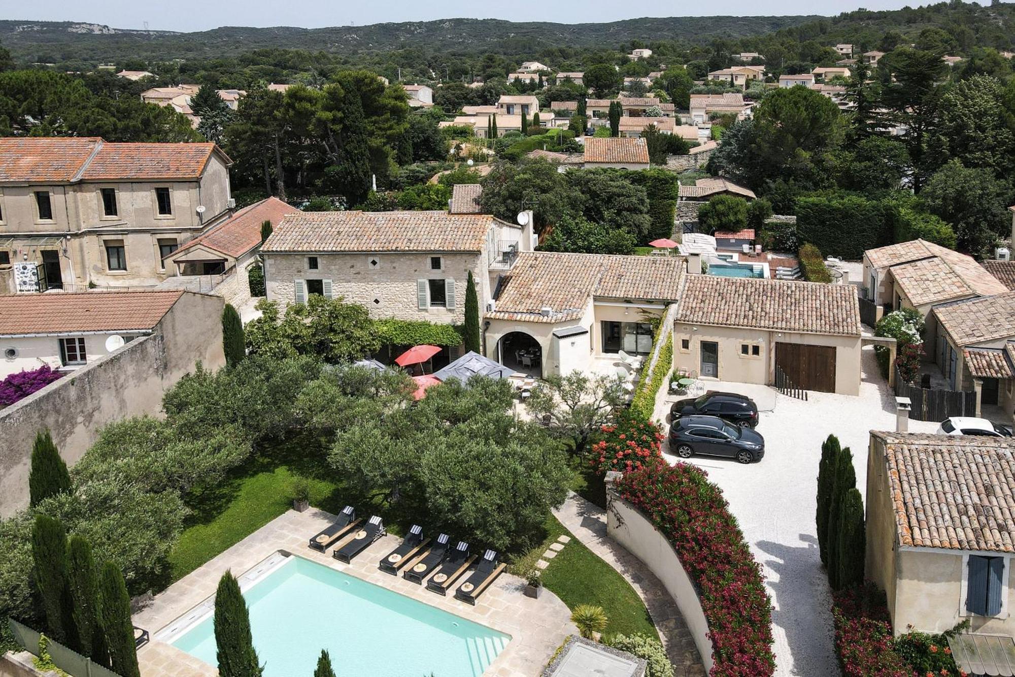 La Belle Vie Hotel Saint-Hilaire-dʼOzilhan Eksteriør billede
