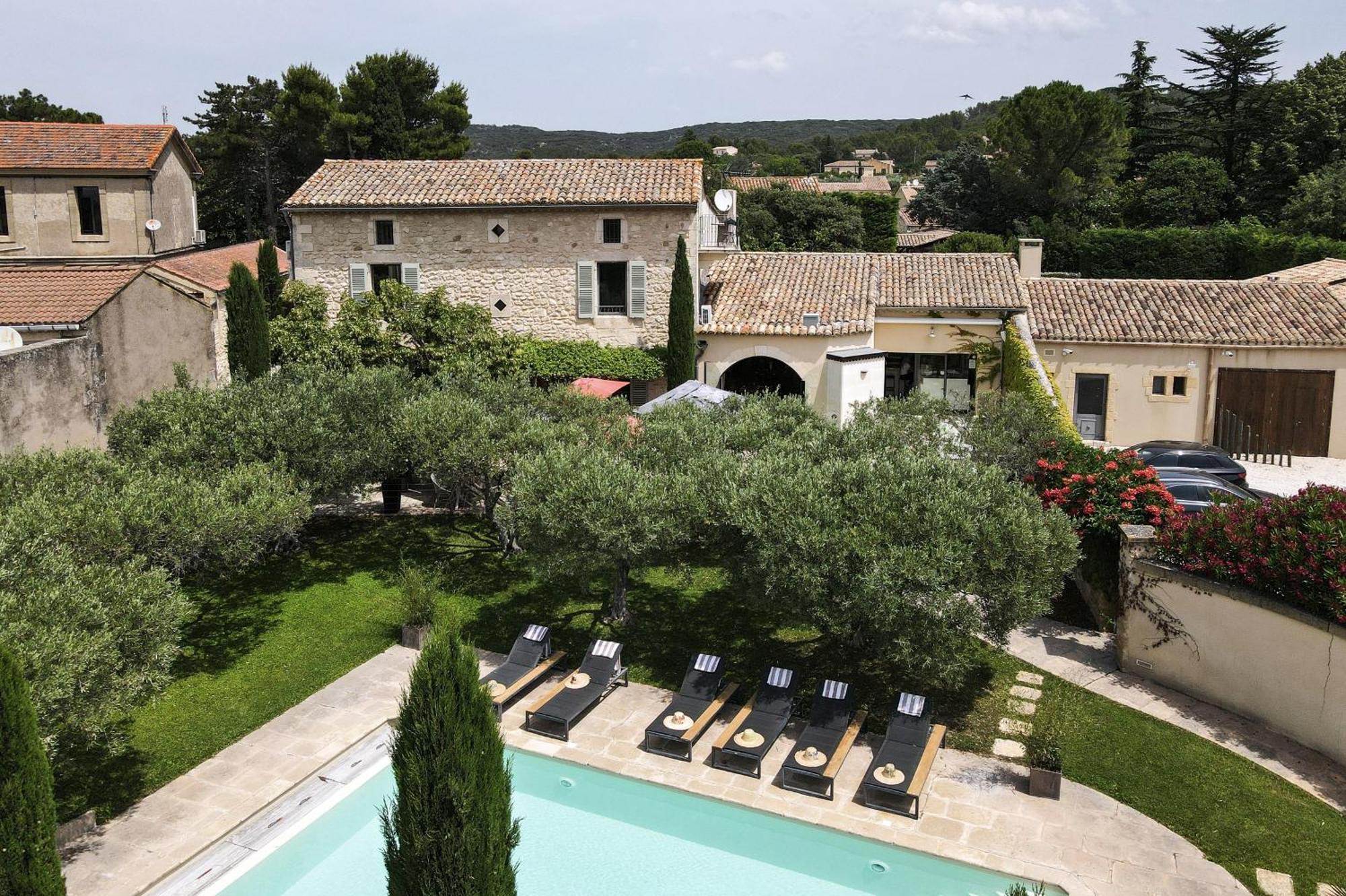La Belle Vie Hotel Saint-Hilaire-dʼOzilhan Eksteriør billede